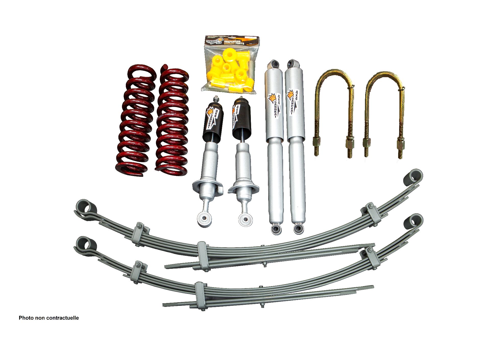 Kit suspension +50mm Ford Ranger 20122022